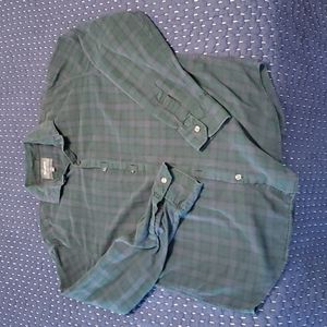 Bonobos mens flannel shirt large slim fit